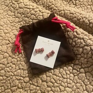 kate spade take a bow earrings